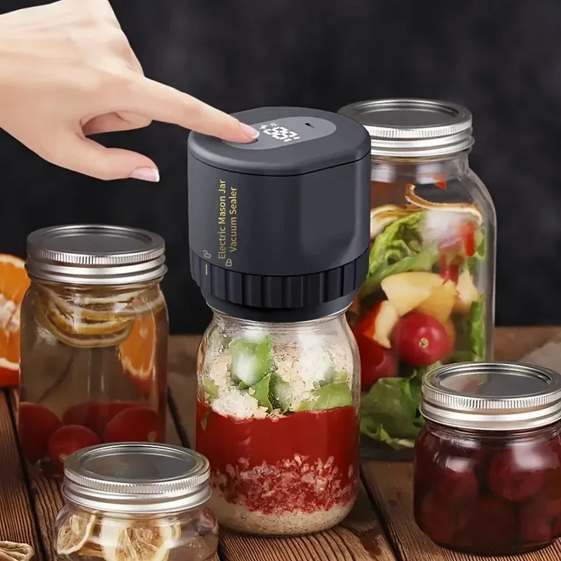 Cordless Mason Jar Sealer Kit